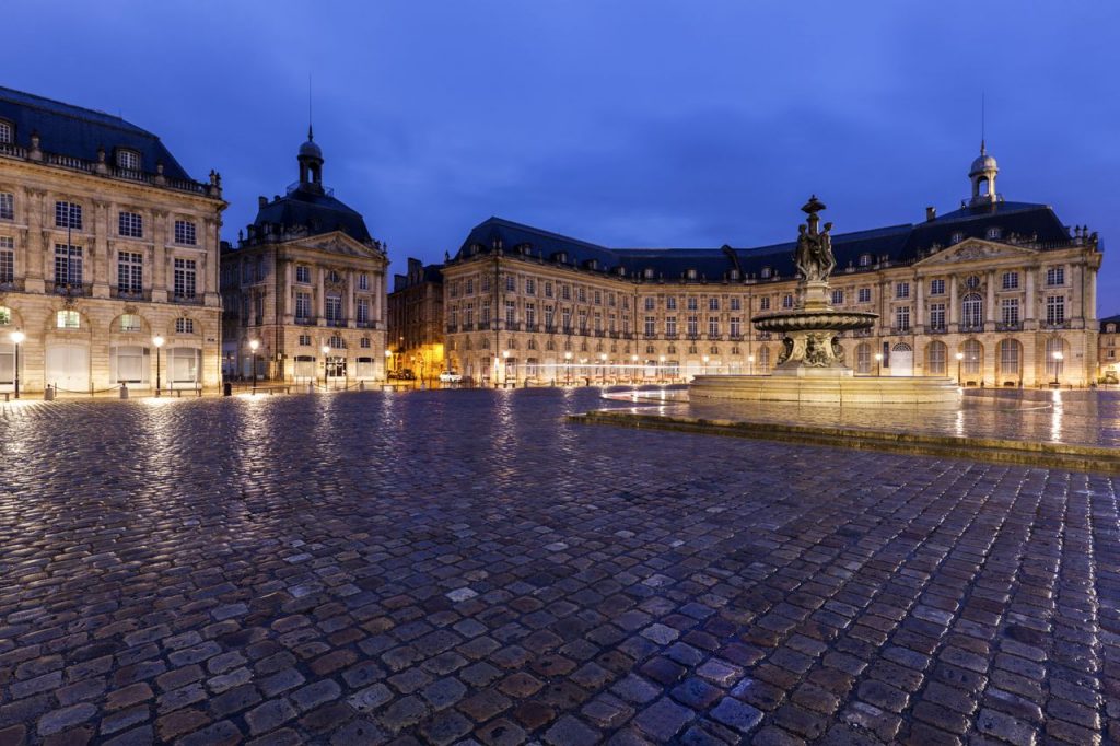 fontaine des 3 grâces à Bordeaux