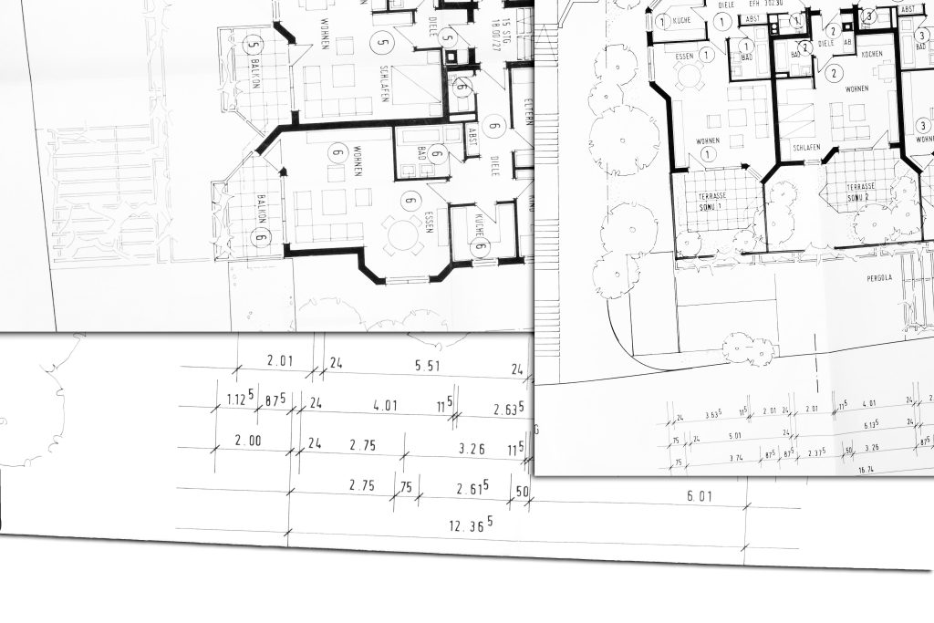 plan de masse maison