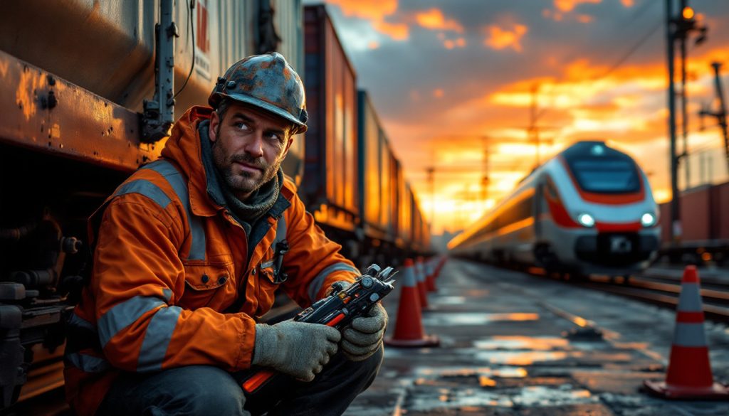 découvrez le métier de wagoniste, un acteur essentiel du transport ferroviaire. apprenez-en plus sur ses responsabilités, ses compétences requises et son impact sur la logistique moderne. plongez dans l'univers du rail et comprenez comment les wagonistes contribuent à la sécurité et à l'efficacité du transport de marchandises.