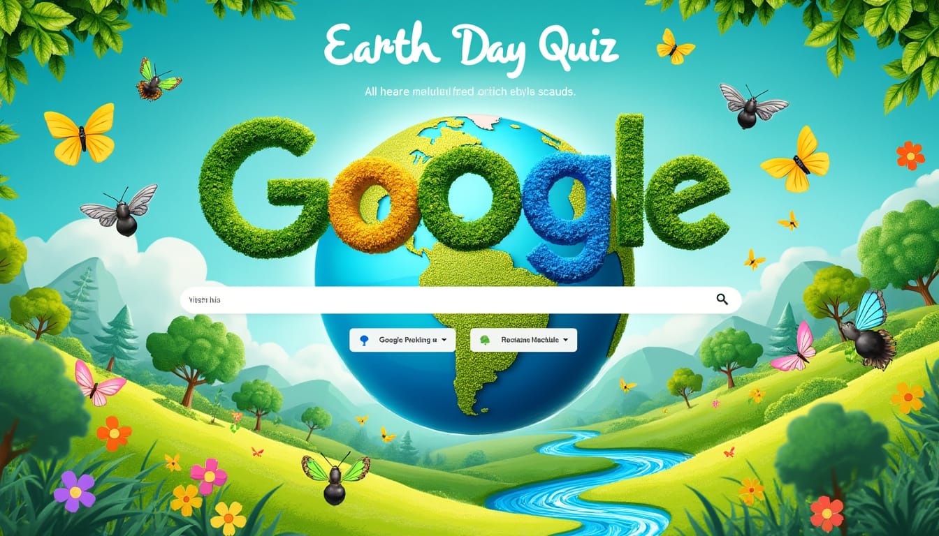 participez à notre quiz spécial pour la journée de la terre sur google et mettez à l'épreuve vos connaissances sur l'environnement ! testez vos compétences et apprenez des faits fascinants pour célébrer notre planète.